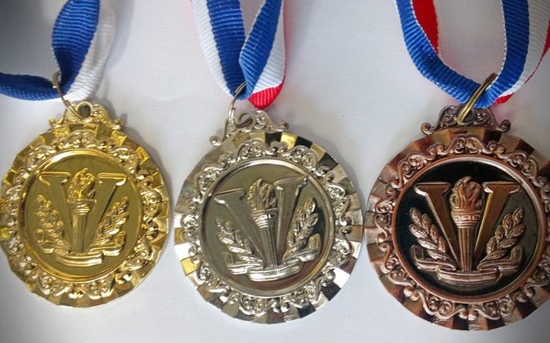 MEDALLAS 3 GANADORES